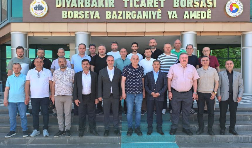 Afyonkarahisar Ticaret Borsası Stratejik Ziyaretlerine Diyarbakır'da Devam Ediyor
