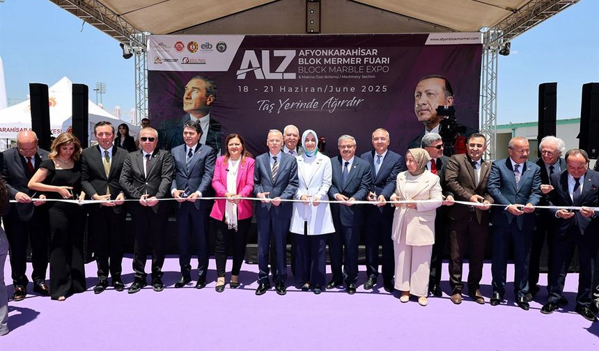 Blok Mermer Fuarı Kapılarını Ziyaretçilerine Açtı