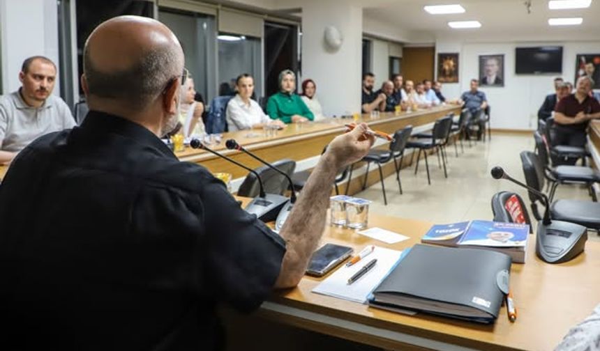 AK Parti İl Başkanlığı Haftalık Toplantısı Gerçekleştirildi