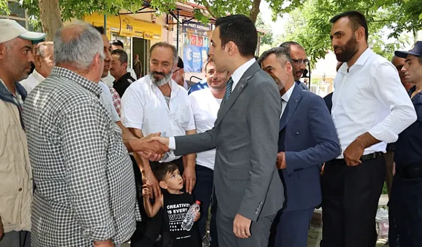 Kaymakam Uğuz'dan Haydarlı Ziyaretleri ve Halkla Buluşma