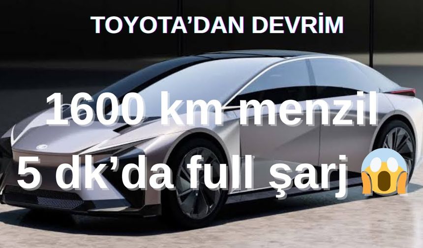 Toyota'dan Otomotiv Dünyasını Sarsacak Katı Hal Batarya Teknolojisi!