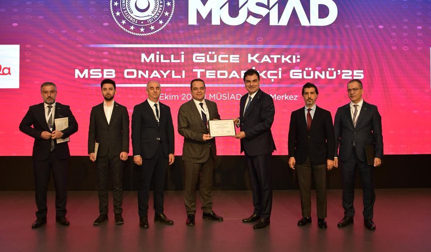 Artuk Şirketler Grubu’na Milli Savunma Sanayii’nden “Hamilik Sertifikası”