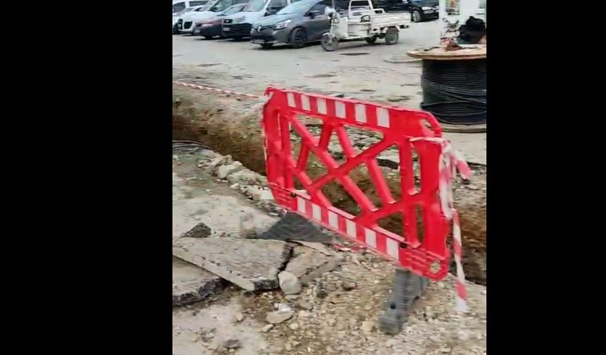 Erenler Mahallesi'nde Kazı Çalışmasında Çifte Standart İsyanı.!