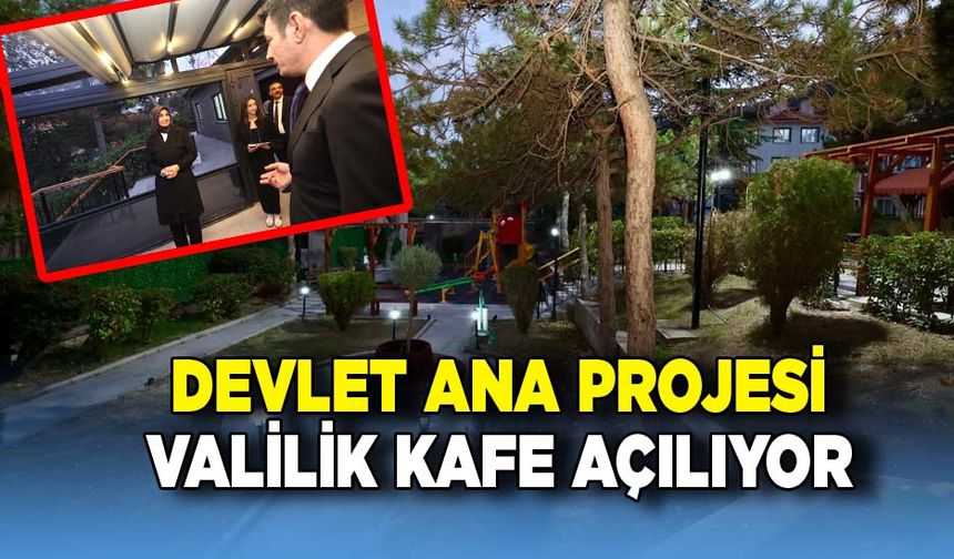 Vali Yiğitbaşı yerince inceledi: Valilik Kafe Açılıyor.!