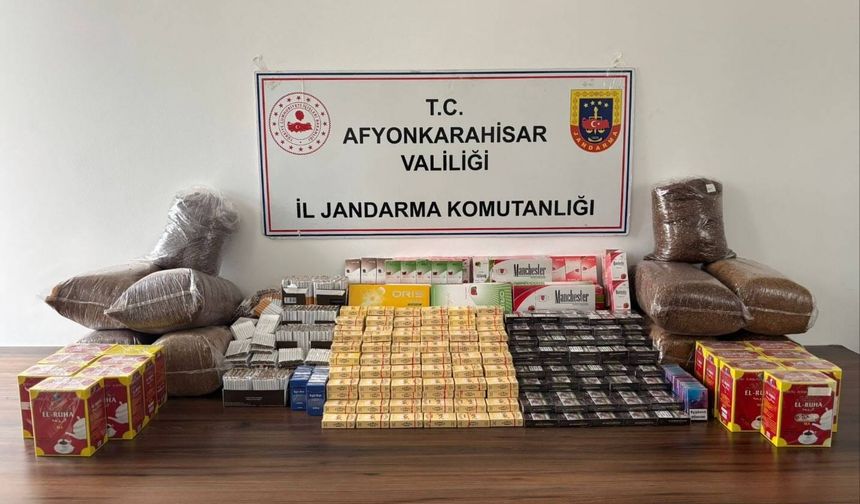 Kaçakçılık Operasyonu: 41 Kilogram Kıyılmış Tütün ve Binlerce Kaçak Sigara Ele Geçirildi