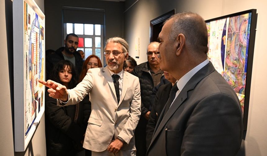 Dr. Öğretim Üyesi Fevzi Nuri Kara’nın Kişisel Sergisi Açıldı