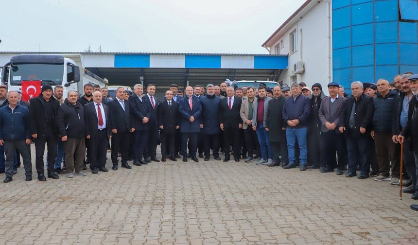 AK PARTİ HEYETİ KOCAÖZ’DE YATIRIMLARI YERİNDE İNCELEDİ