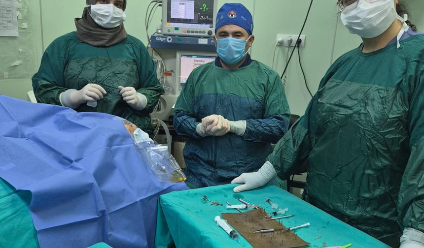 AFSÜ’de ameliyat olan 87 yaşındaki kadın artık daha iyi görüyor