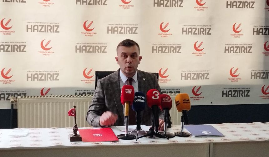 Çakır: "Yeniden Refah Belediyeleri Engellense de Sosyal Devleti Sahada İnşa Ediyor"