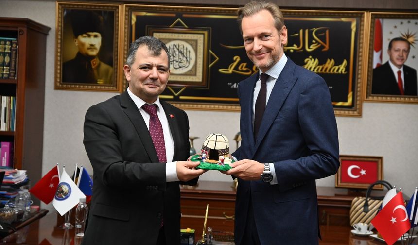 Belçika’nın Ankara Büyükelçisi'nden Emirdağ'a Ziyaret