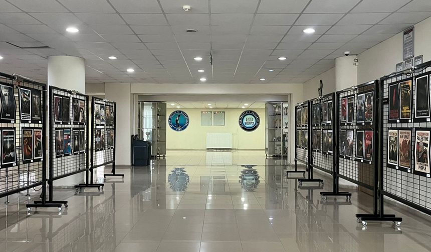 “Filistin için Empati Sergisi”, Güz Yarıyılı Boyunca AKÜ’de Sergilendi