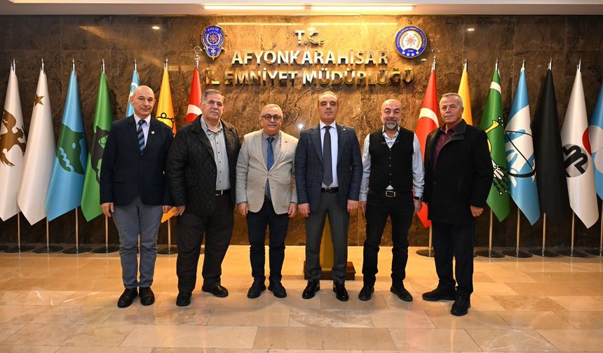 Düğün Sektörü Temsilcileri İl Emniyet Müdürü'nü Ziyaret Etti