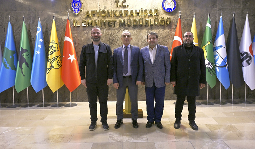 AFİHAD’dan İl Emniyet Müdürü Ahmet Birtan Erol’a Ziyaret