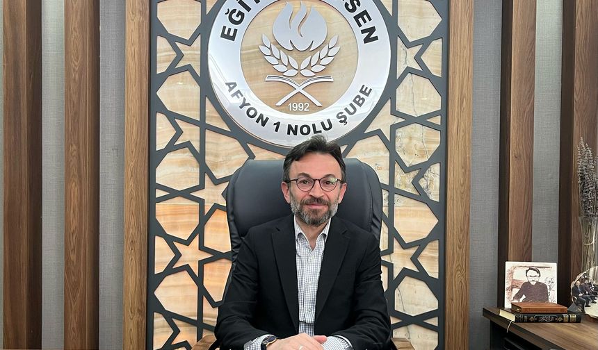 "DAHA NİTELİKLİ VE VERİMLİ BİR EĞİTİM İÇİN SORUNLU ALAN BIRAKILMAMALIDIR "