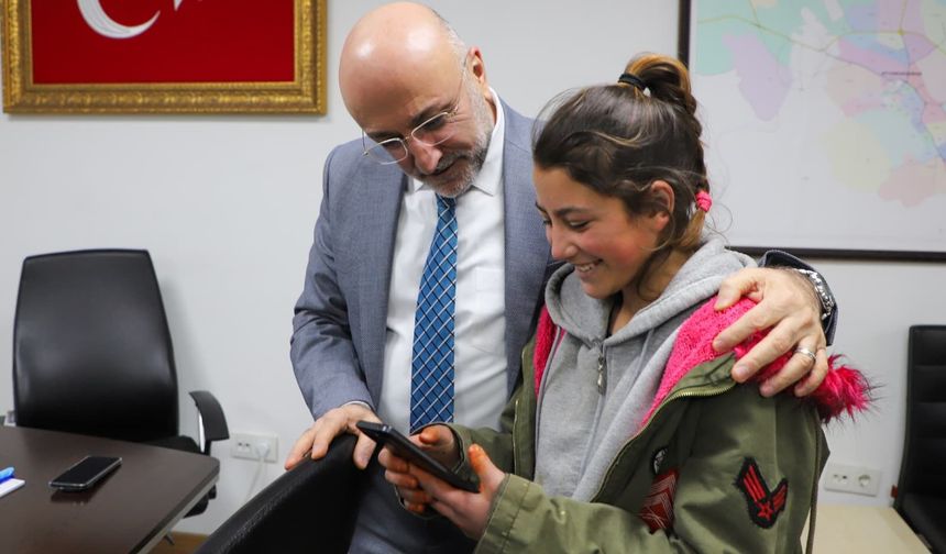 BİR FİDANLA BAŞLAYAN HİKAYE, HALK GÜNÜNDE DEVAM ETTİ