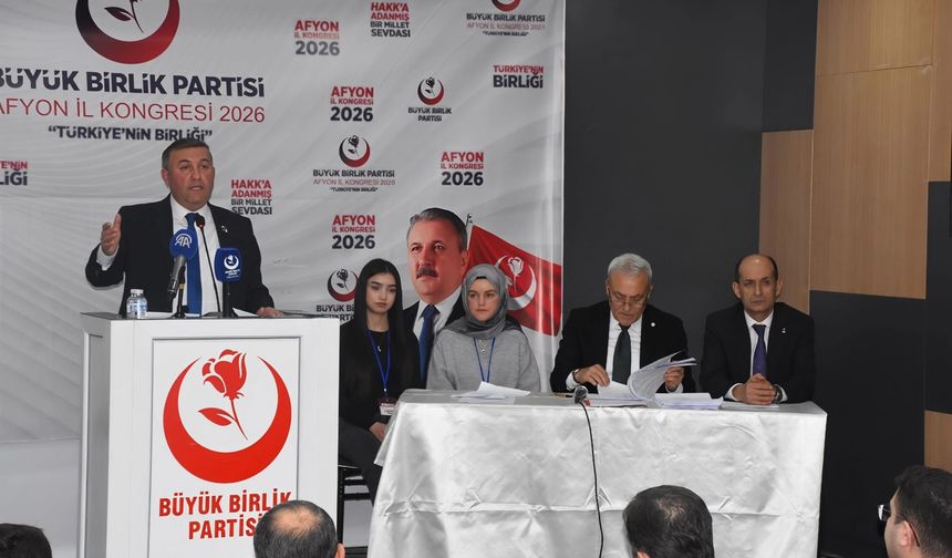 BBP Afyonkarahisar’da Coşkulu Genel Kurul: "Yeniden Güven Tazeledik"