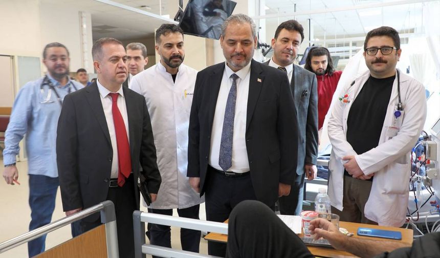 AFSÜ Hastanesi Hemodiyaliz Ünitesi 2004’ten Beri 7/24 Hizmete Devam Ediyor