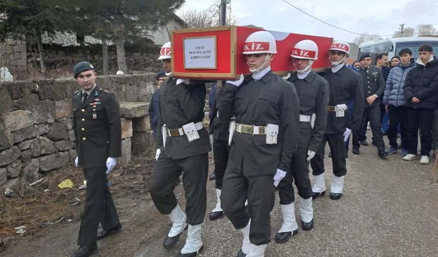 KIBRIS GAZİSİ MUSTAFA ALTIN ŞUHUT’TA TOPRAĞA VERİLDİ