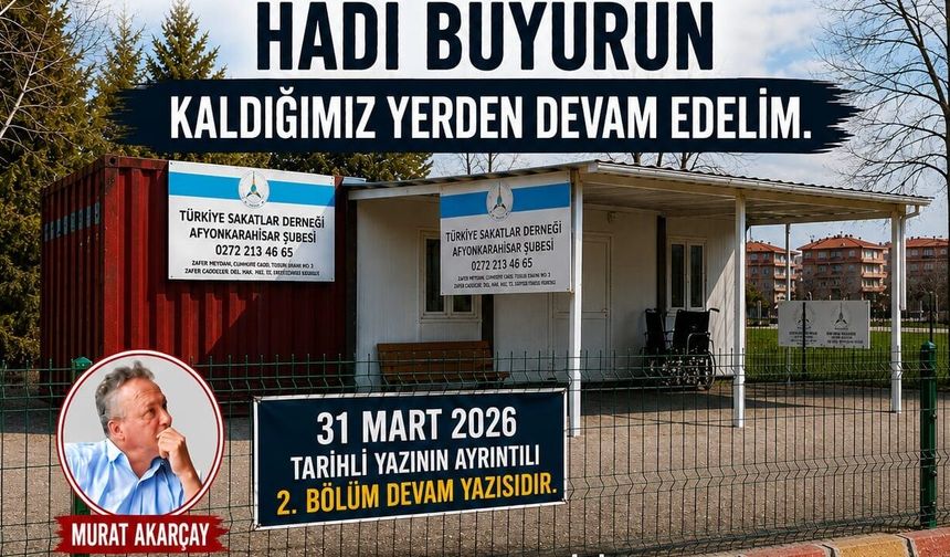 "BİR KONTEYNER, BİR DERNEK VE 300 METRE"